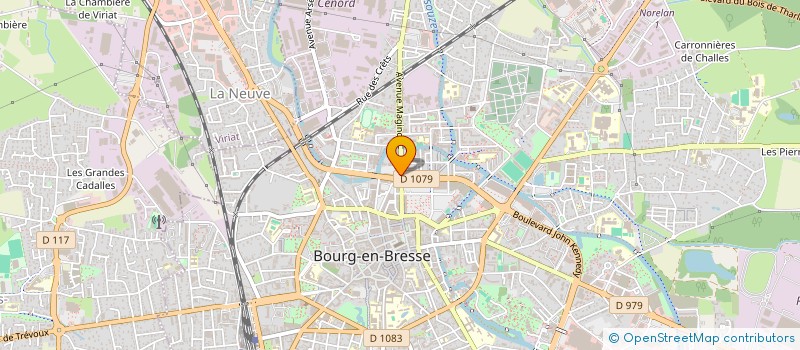 localisation de l'entreprise N.S.D. à BOURG-EN-BRESSE