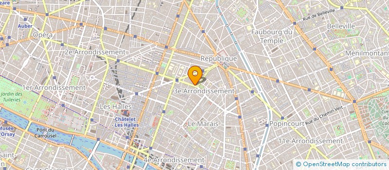 localisation de l'entreprise N.S.D. EUROPE à PARIS