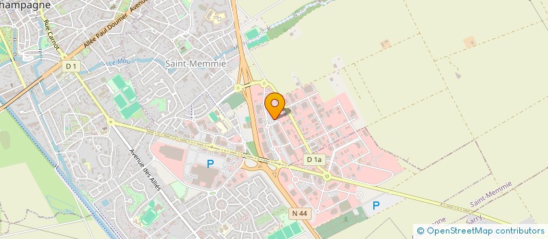 localisation de l'entreprise N.S.E  SAINT-MEMMIE