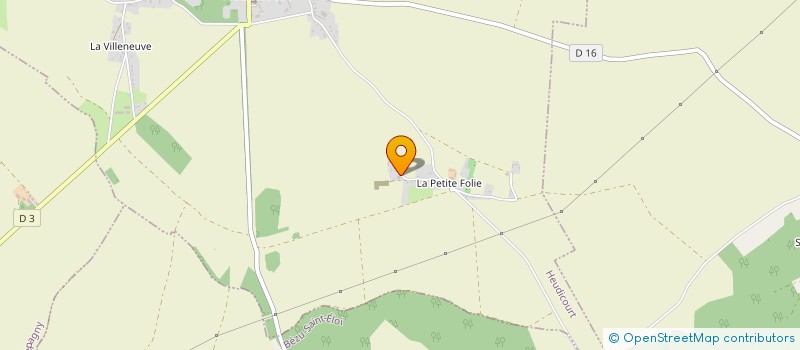 localisation de l'entreprise N&S ERNOTTE  HEUDICOURT