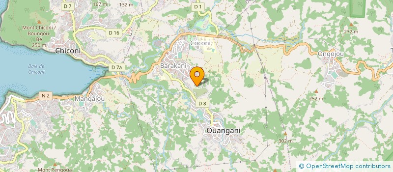 localisation de l'entreprise N.S.H FINITION à OUANGANI