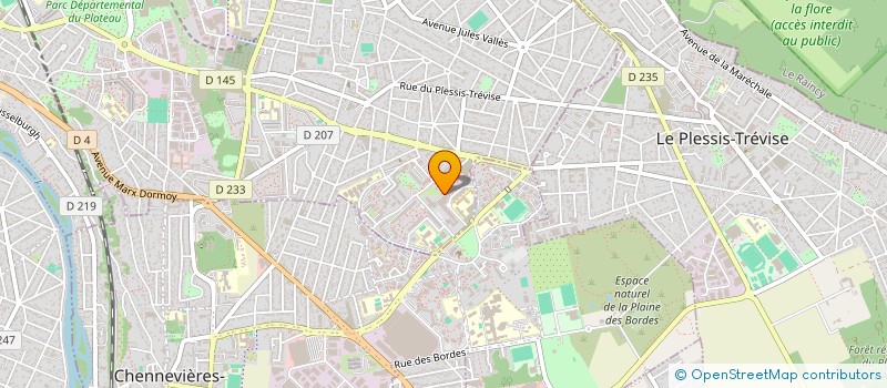 localisation de l'entreprise N.S.K. à CHAMPIGNY-SUR-MARNE