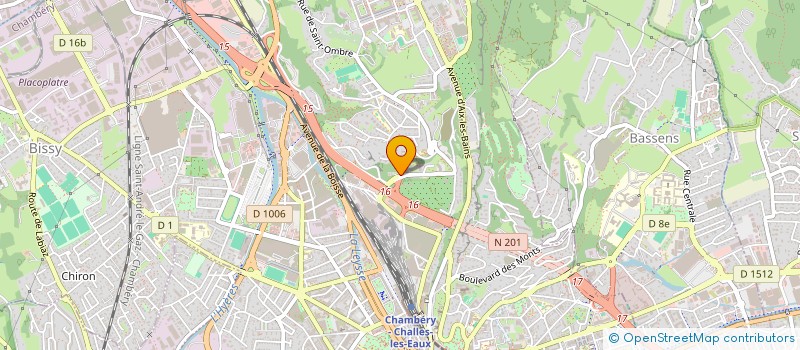 localisation de l'entreprise N S N  CHAMBERY