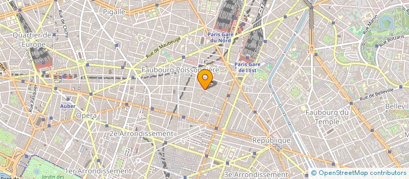 localisation de l'entreprise N S O SPORT  PARIS