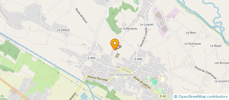 localisation de l'entreprise N S P  LES AVENIERES VEYRINS-THUELLIN