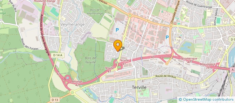 localisation de l'entreprise N S PROS-POSE  TERVILLE