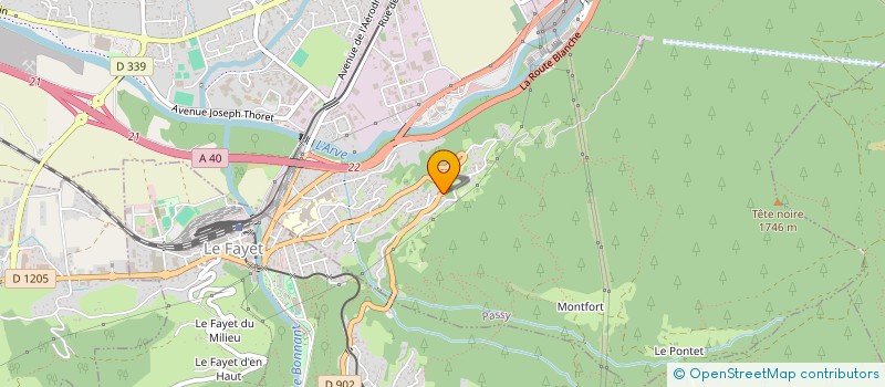 localisation de l'entreprise N S S K  PASSY