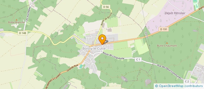 localisation de l'entreprise N&S SERVICES  BOISSY-LE-CUTTE