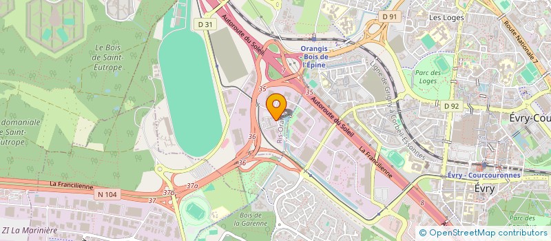localisation de l'entreprise N.S.V.M. à RIS-ORANGIS