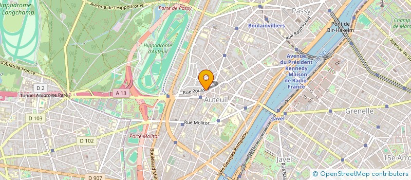 localisation de l'entreprise N.S.Y  PARIS