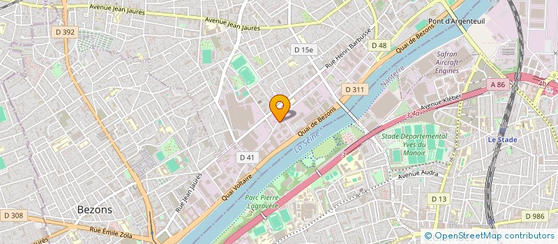 localisation de l'entreprise N SHOWROOM à ARGENTEUIL