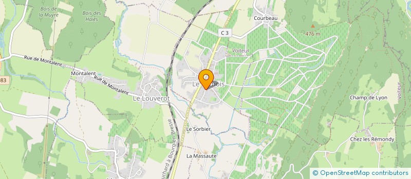 localisation de l'entreprise N'SIIRI ET COMPAGNIE  LE VERNOIS