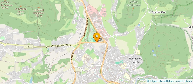 localisation de l'entreprise N STEP à VOIRON