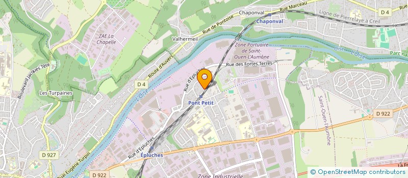 localisation de l'entreprise N'STY MUSIC  SAINT-OUEN-L'AUMONE