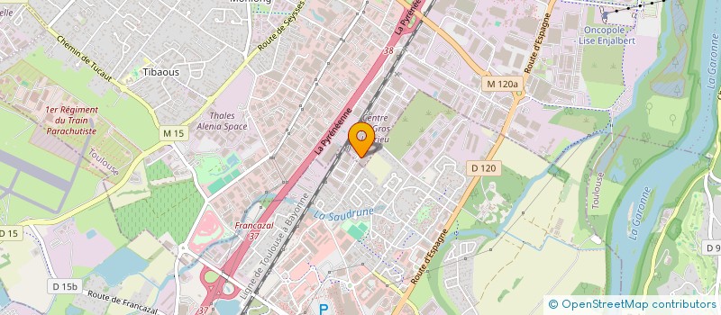 localisation de l'entreprise N SUPPORT à TOULOUSE