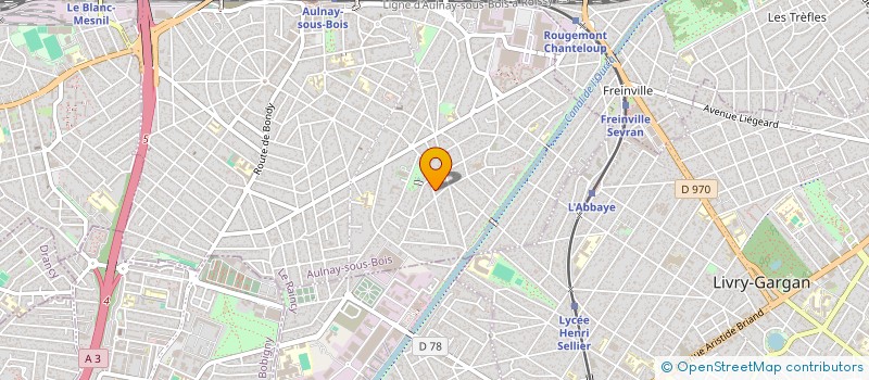 localisation de l'entreprise N.T. BAT à AULNAY-SOUS-BOIS