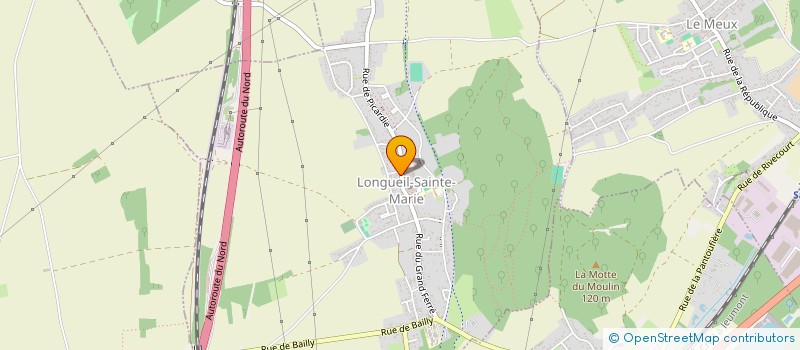 localisation de l'entreprise N.T.N.A.  LONGUEIL-SAINTE-MARIE