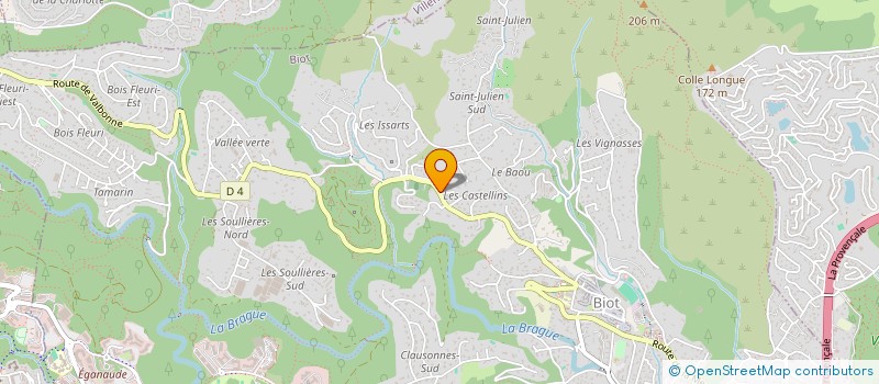 localisation de l'entreprise N T S  BIOT