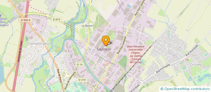 localisation de l'entreprise N.T SERIB à FRAGNES-LA LOYERE
