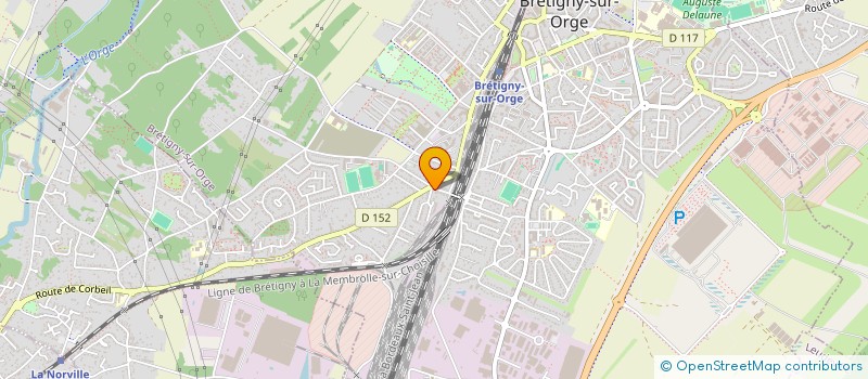 localisation de l'entreprise N.T TRANSPORTS à BRETIGNY-SUR-ORGE