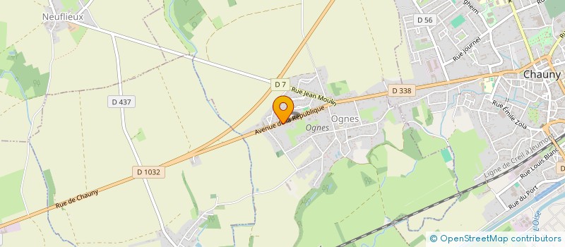 localisation de l'entreprise N'TELECOM & N'HABITAT  OGNES