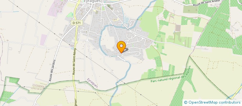 localisation de l'entreprise N'TERPRIZES FRANCE  EYRAGUES