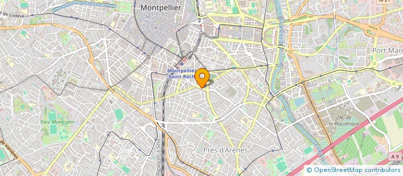 localisation de l'entreprise N U NOS URGENCES COLLECTIF D'ARTISTES à MONTPELLIER