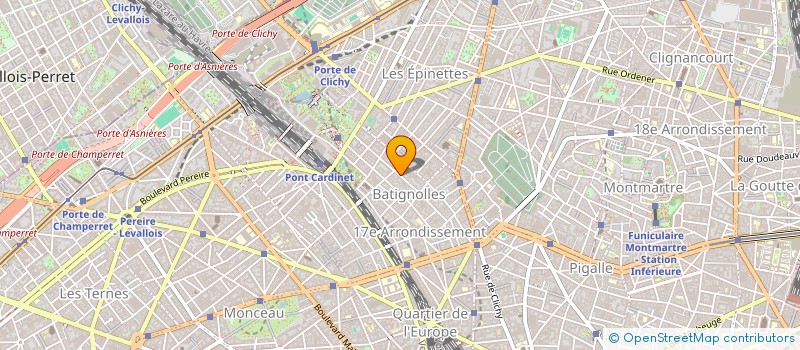 localisation de l'entreprise N.V.D.  PARIS