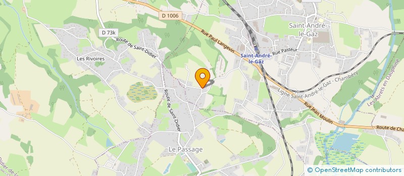 localisation de l'entreprise N.V IMMOBILIERE  SAINT-ANDRE-LE-GAZ