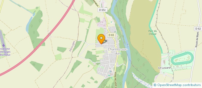 localisation de l'entreprise N.V.S. NETTOYAGE VAPEUR SERVICE à CHARNOZ-SUR-AIN