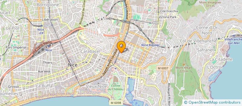 localisation de l'entreprise N VANESSA à NICE