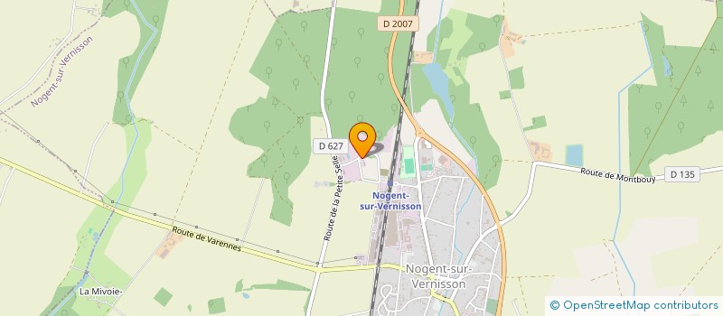 localisation de l'entreprise N'WASH à NOGENT-SUR-VERNISSON