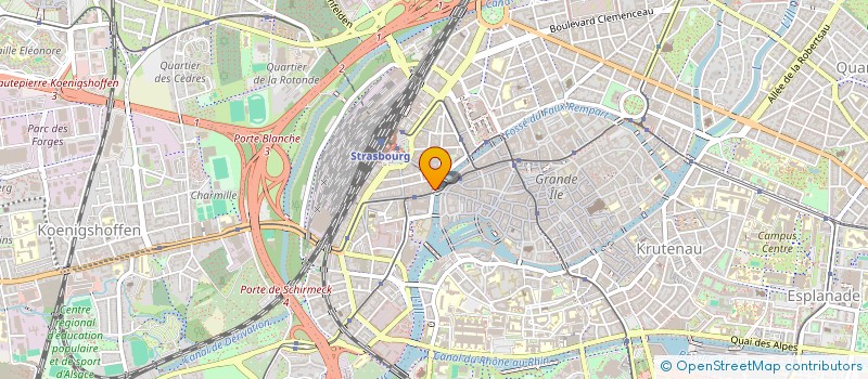 localisation de l'entreprise N'WELL HAIR à STRASBOURG