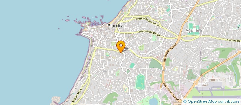 localisation de l'entreprise N'X à BIARRITZ