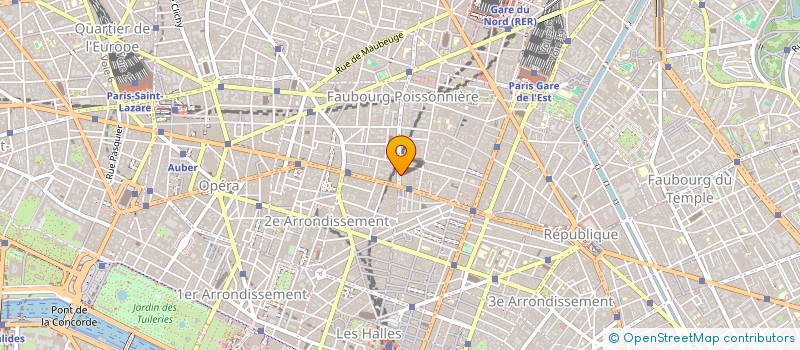 localisation de l'entreprise N Y BAT  PARIS