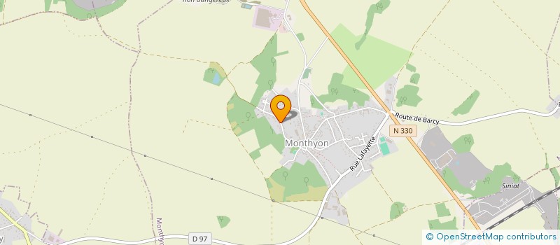 localisation de l'entreprise N.Y.C  MONTHYON