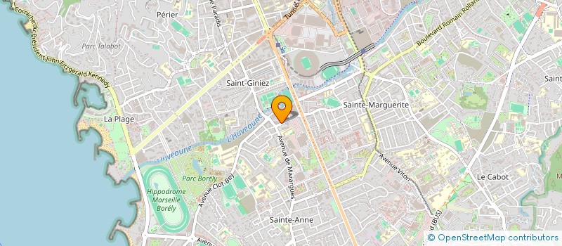 localisation de l'entreprise N.Y IMMO à MARSEILLE