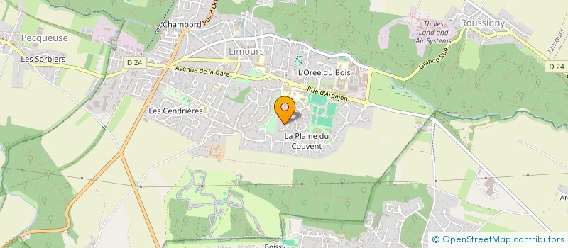 localisation de l'entreprise N.Y TRANSPORT  LIMOURS