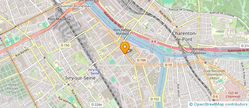 localisation de l'entreprise N ZO PRODUCTIONS à IVRY-SUR-SEINE