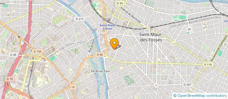 localisation de l'entreprise N'ZO TIME à SAINT-MAUR-DES-FOSSES