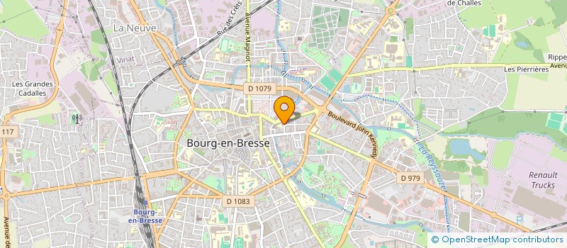 localisation de l'entreprise N1  BOURG-EN-BRESSE