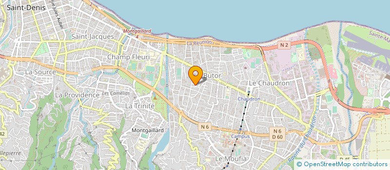 localisation de l'entreprise N1 DE DEPOT VENTE AUTO à SAINT DENIS