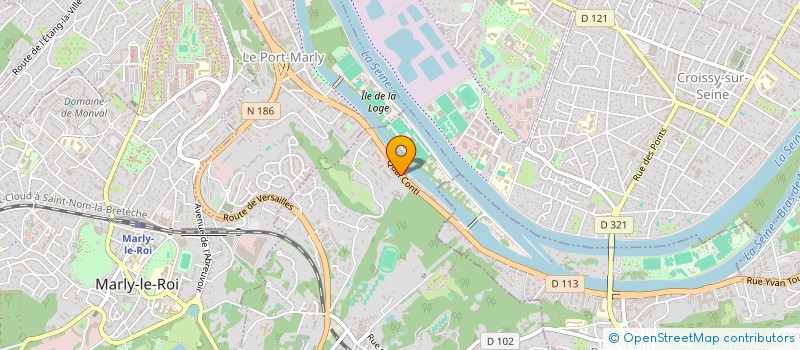 localisation de l'entreprise N13 AUTOS PIECES  LOUVECIENNES