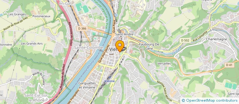 localisation de l'entreprise N13 CONSULTING à VIENNE