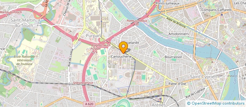 localisation de l'entreprise N1CONCEPT à TOULOUSE