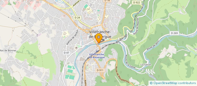 localisation de l'entreprise N2 BARBIER à VILLEFRANCHE-DE-ROUERGUE