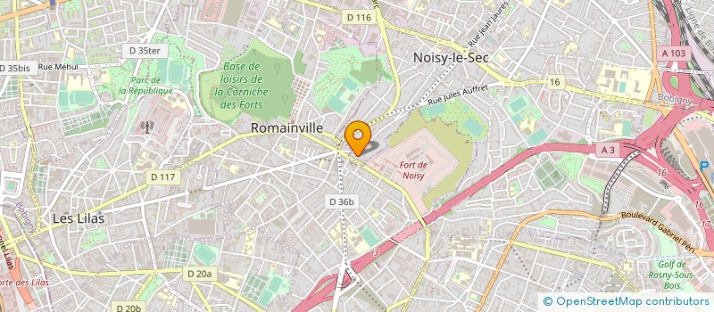 localisation de l'entreprise N2 CONSEIL à NOISY-LE-SEC