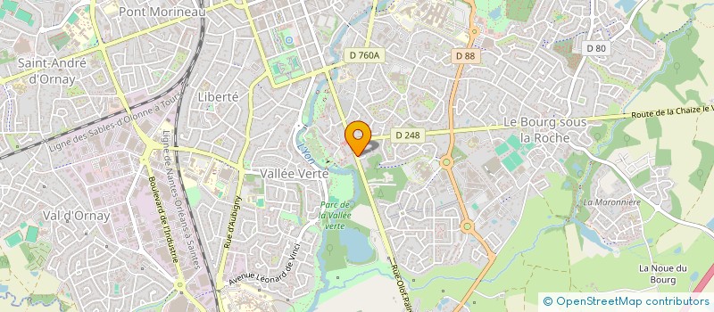 localisation de l'entreprise N2.IO à LA ROCHE-SUR-YON