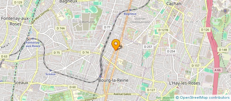 localisation de l'entreprise N20 SCOOTER à BOURG-LA-REINE