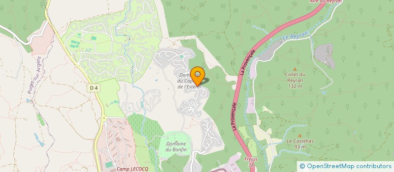localisation de l'entreprise N21 à FREJUS